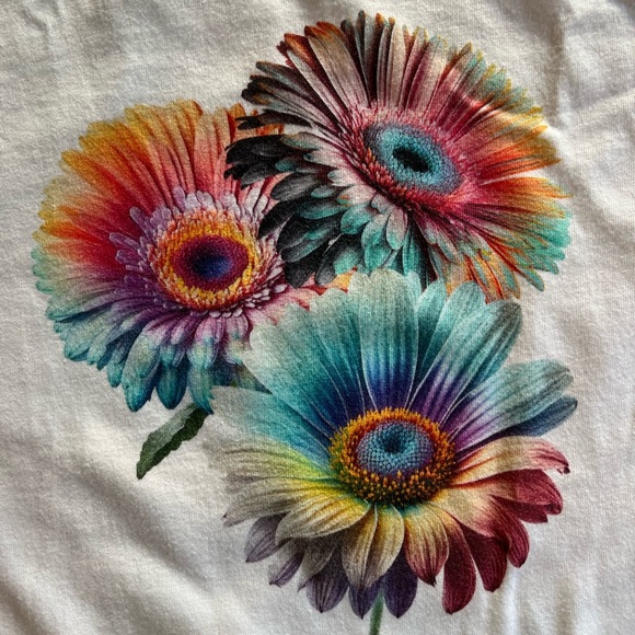 Floral | Flower t-shirt - Picture 2 of 4
